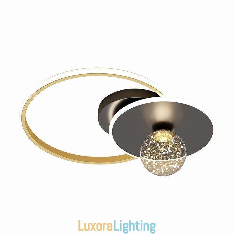 Designer Touch Decorative Flush Mount Home Decor Minimalist Ceiling Light Fixture
