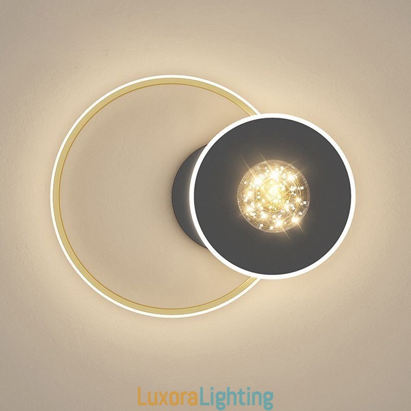 Designer Touch Decorative Flush Mount Home Decor Minimalist Ceiling Light Fixture