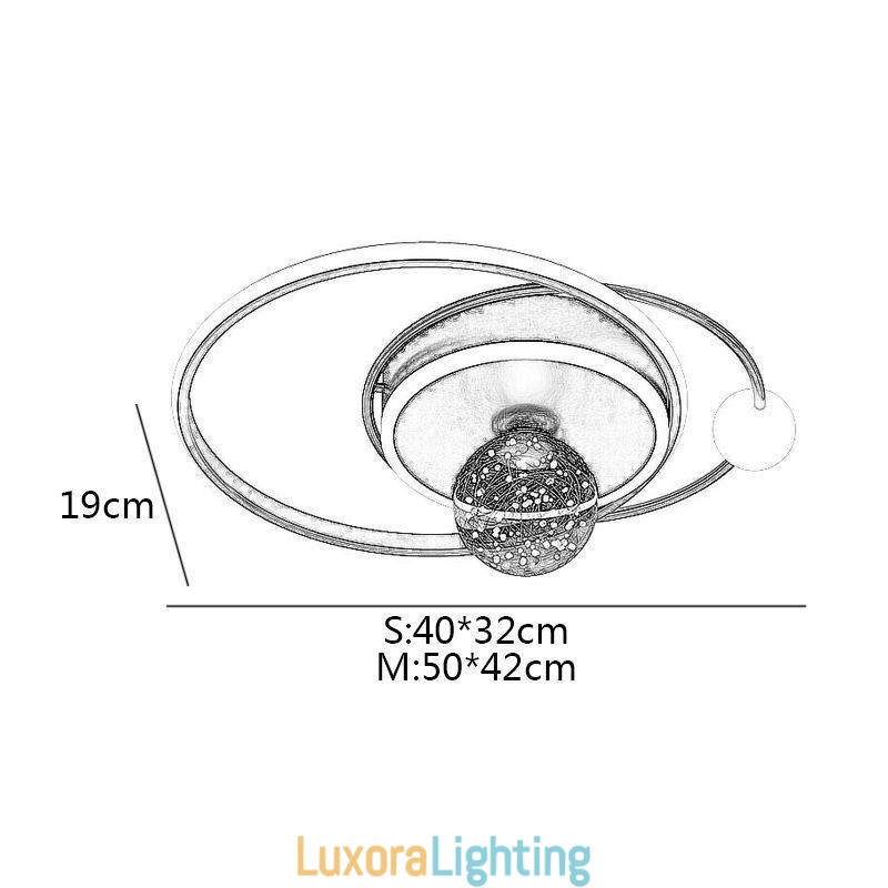 Designer Touch Decorative Flush Mount Home Decor Ceiling Light