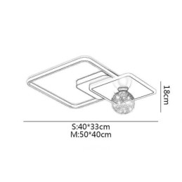 Designer Touch Decorative Flush Mount Home Decor Ceiling Lighting Fixture