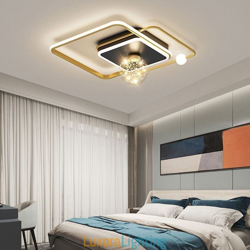 Designer Touch Decorative Flush Mount Home Decor Modern Ceiling Light Fixture