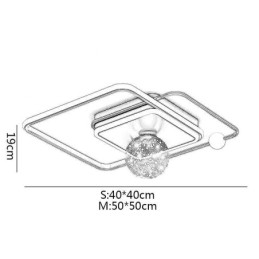 Designer Touch Decorative Flush Mount Home Decor Modern Ceiling Light Fixture