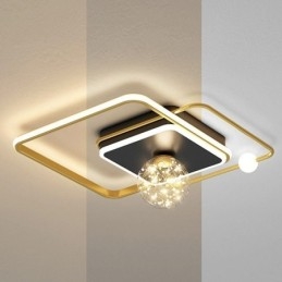 Designer Touch Decorative Flush Mount Home Decor Modern Ceiling Light Fixture