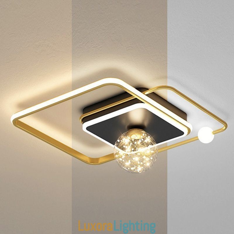 Designer Touch Decorative Flush Mount Home Decor Modern Ceiling Light Fixture