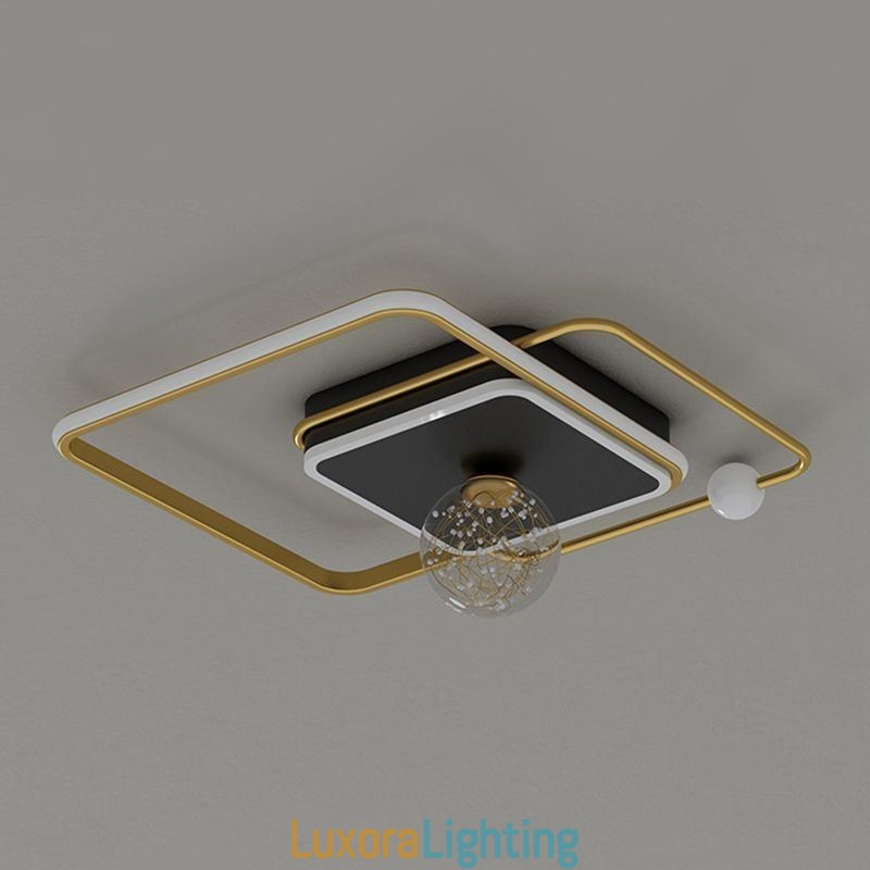 Designer Touch Decorative Flush Mount Home Decor Modern Ceiling Light Fixture