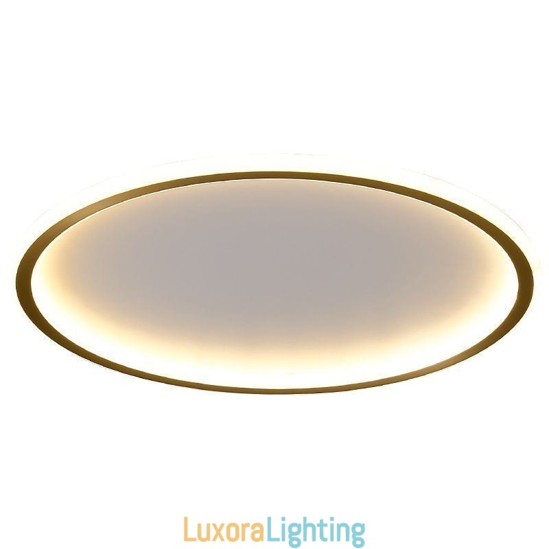 Designer Touch Decorative Flush Mount Ceiling Light Round Light Fixtures Tricolor Dimming