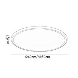 Designer Touch Decorative Flush Mount Ceiling Light Round Light Fixtures Tricolor Dimming