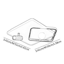 Designer Touch Decorative Flush Mount Acrylic Square Ceiling Light Spotlight