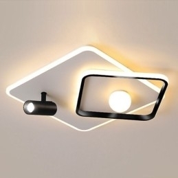 Designer Touch Decorative Flush Mount Acrylic Square Ceiling Light Spotlight