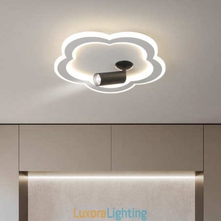 Designer Touch Decorative Flush Mount Acrylic Flower Shape Ceiling Light Spotlight