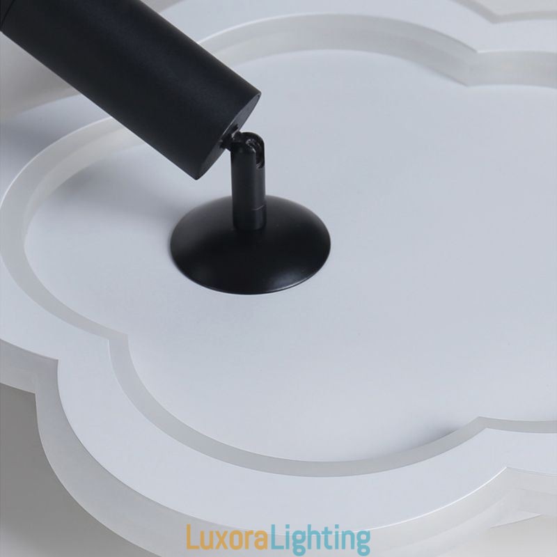 Designer Touch Decorative Flush Mount Acrylic Flower Shape Ceiling Light Spotlight