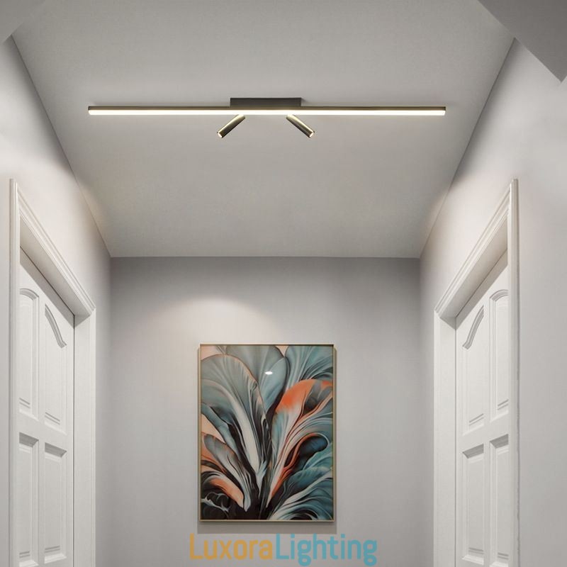 Designer Touch Decorative Linear Ceiling Flush Mount Acrylic Spotlight
