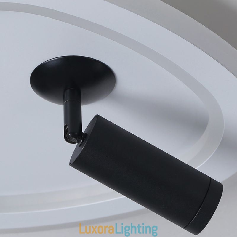 Designer Touch Decorative Ceiling Light Acrylic Triangle Flush Mount Spotlight