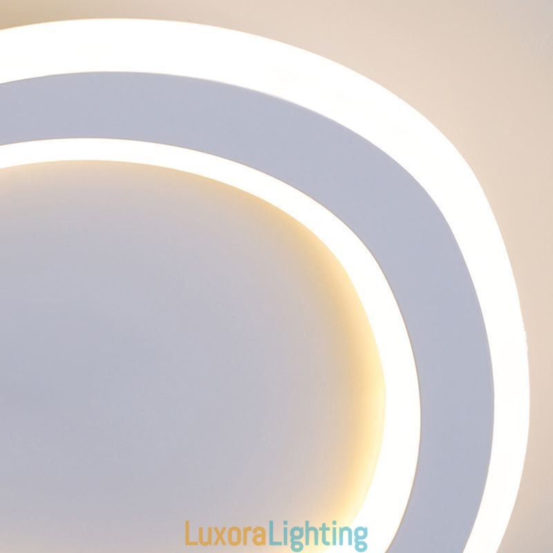 Designer Touch Decorative Ceiling Light Acrylic Triangle Flush Mount Spotlight