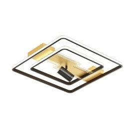 Designer Touch Decorative Geometric Flush Mount Acrylic Ceiling Light Spotlight