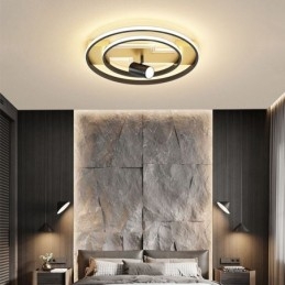 Designer Touch Decorative Geometric Flush Mount Acrylic Ceiling Light Spotlight
