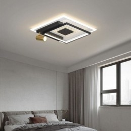 Designer Touch Decorative Geometric Flush Mount Acrylic Ceiling Light Spotlight