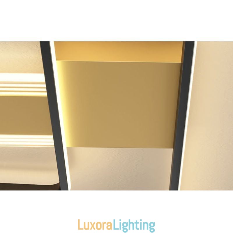 Designer Touch Decorative Geometric Flush Mount Acrylic Ceiling Light Spotlight