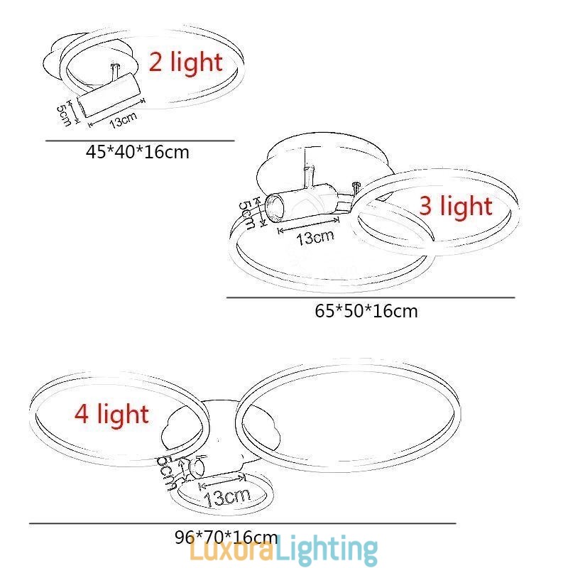 Designer Touch Decorative Ceiling Lamp Brushed Gold Halo Ring Lighting Spotlight