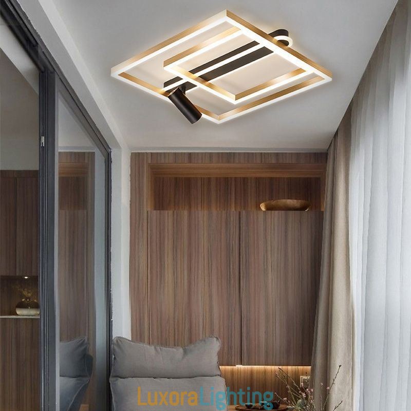 Designer Touch Decorative Flush Mount Minimalist Acrylic Ceiling Lamp Spotlight