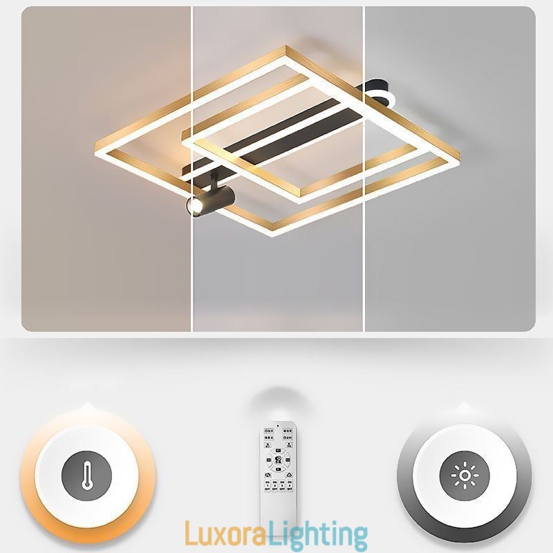Designer Touch Decorative Flush Mount Minimalist Acrylic Ceiling Lamp Spotlight