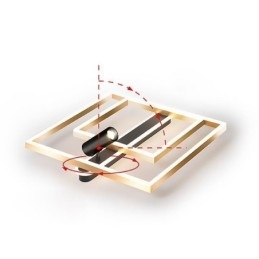 Designer Touch Decorative Flush Mount Minimalist Acrylic Ceiling Lamp Spotlight