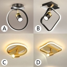 Designer Touch Decorative Acrylic Ceiling Lamp Minimalist Decor Light Spotlight