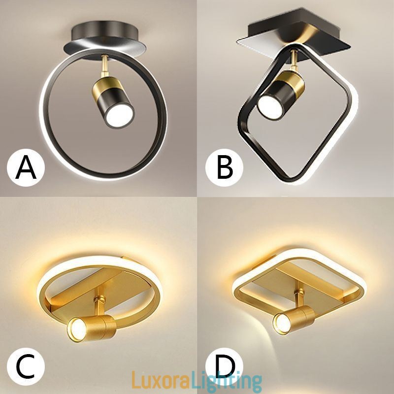 Designer Touch Decorative Acrylic Ceiling Lamp Minimalist Decor Light Spotlight