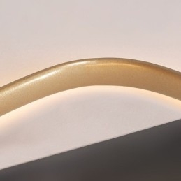 Designer Touch Decorative Flush Mount Brushed Gold Heart Shape Lighting Spotlight