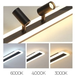 Designer Touch Decorative Linear Flush Mount Acrylic Ceiling Lamp Spotlight