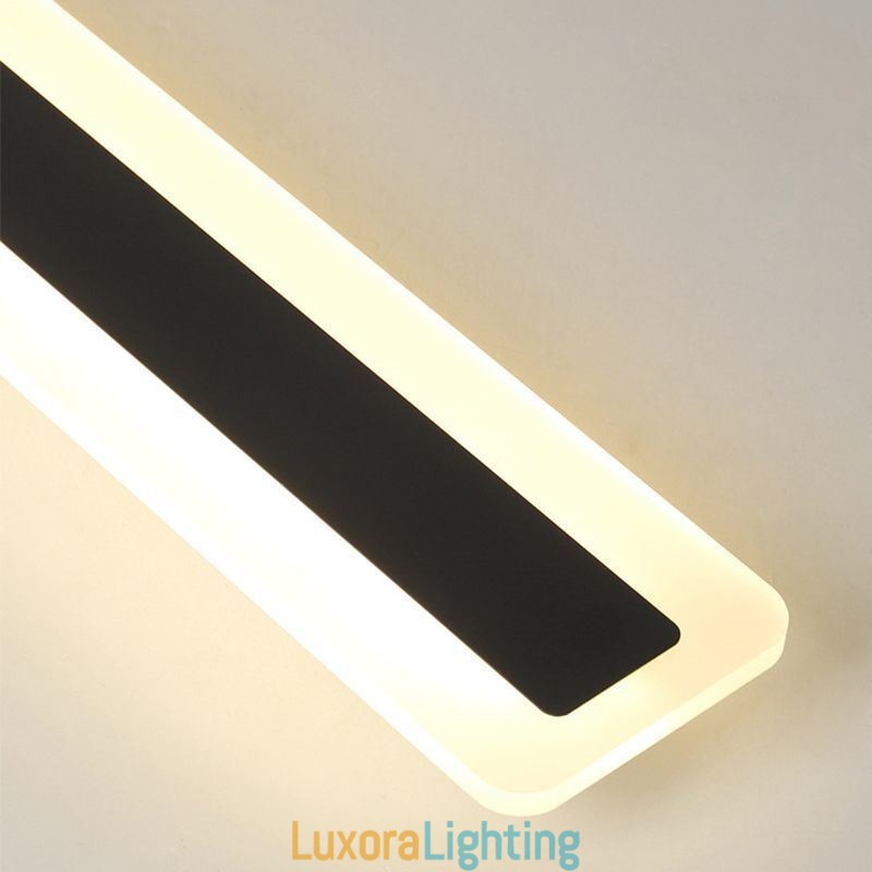 Designer Touch Decorative Linear Flush Mount Acrylic Ceiling Lamp Spotlight