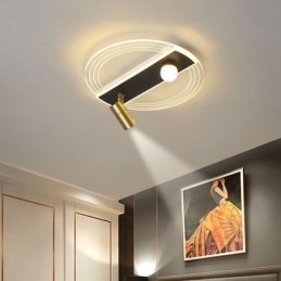 Designer Touch Decorative Ceiling Lamp Unique Acrylic Decor Lighting Spotlight