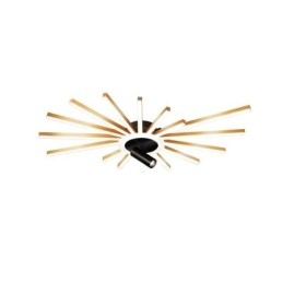 Designer Touch Decorative Flush Mount Acrylic Irregular Linear Lamp Spotlight