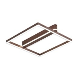 Designer Touch Decorative Acrylic Square Flush Mount Ceiling Light