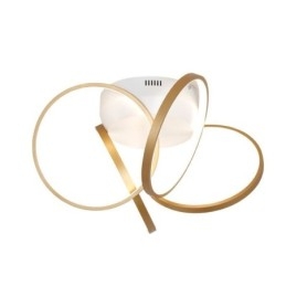 Designer Touch Decorative Acrylic Halo Ring Flush Mount Ceiling Light