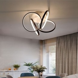 Designer Touch Decorative Acrylic Halo Ring Flush Mount Ceiling Light