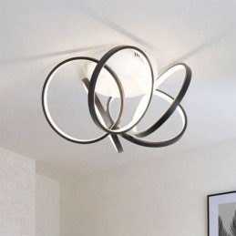 Designer Touch Decorative Acrylic Halo Ring Flush Mount Ceiling Light