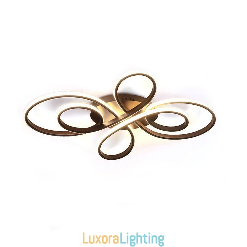 Designer Touch Decorative Modern Chinese Knot Flush Mount Ceiling Light