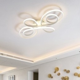 Designer Touch Decorative Modern Chinese Knot Flush Mount Ceiling Light