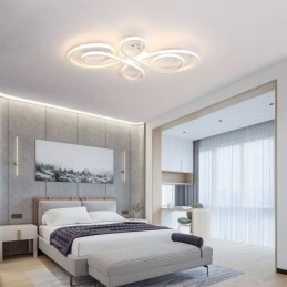 Designer Touch Decorative Modern Chinese Knot Flush Mount Ceiling Light