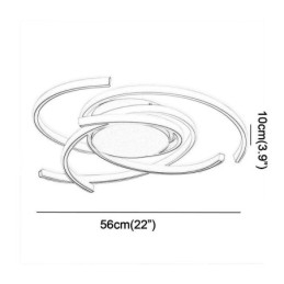 Designer Touch Decorative Modern Simple Flush Mount Ceiling Light