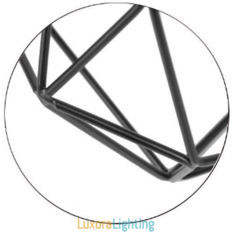 Designer Touch Decorative Diamond Shaped Flush Mount Ceiling Light