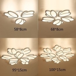 Designer Touch Decorative Modern Flush Mount Ceiling Light Tulip Lighting
