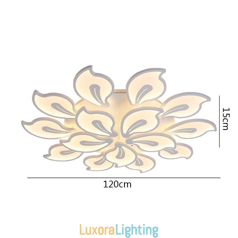 Designer Touch Decorative Creative Petal Flush Mount Ceiling Light