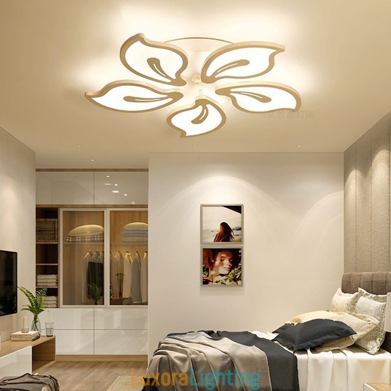 Designer Touch Decorative Creative Petal Flush Mount Ceiling Light