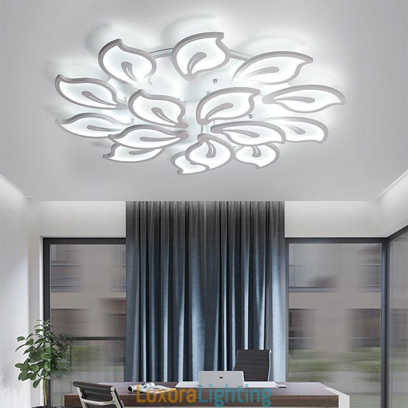 Designer Touch Decorative Creative Petal Flush Mount Ceiling Light