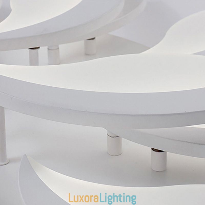 Designer Touch Decorative Acrylic Petal Flush Mount Ceiling Light