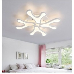 Designer Touch Decorative Acrylic Antler Flush Mount Ceiling Light