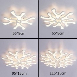 Designer Touch Decorative Acrylic Antler Flush Mount Ceiling Light