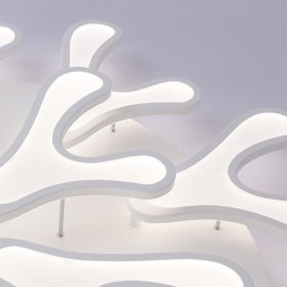 Designer Touch Decorative Acrylic Antler Flush Mount Ceiling Light